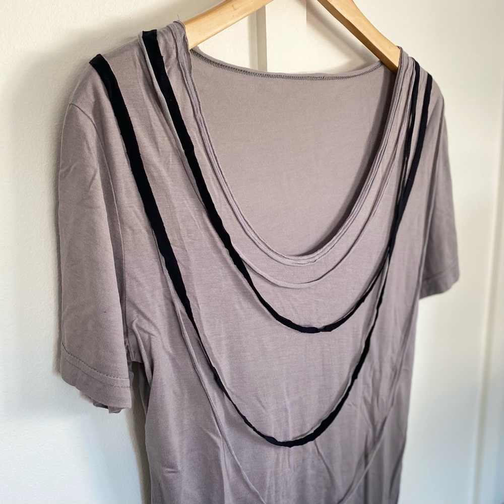 N. HOOLYWOOD - Punk High Fashion Men’s Shirt Top w/ Straps - Picture 8 of 16